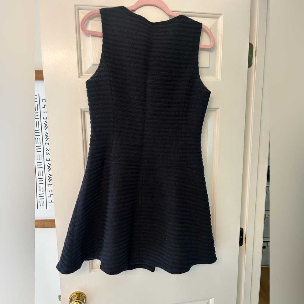 Theory A line zipper dress